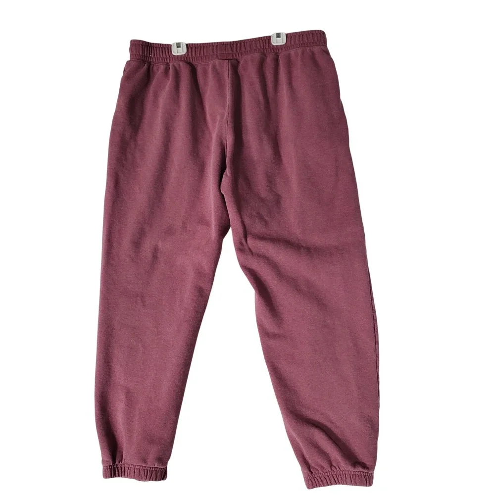 Jordan Essentials Flight Fleece Sweatpants Burgundy Washed Berry DD7001-533 XL